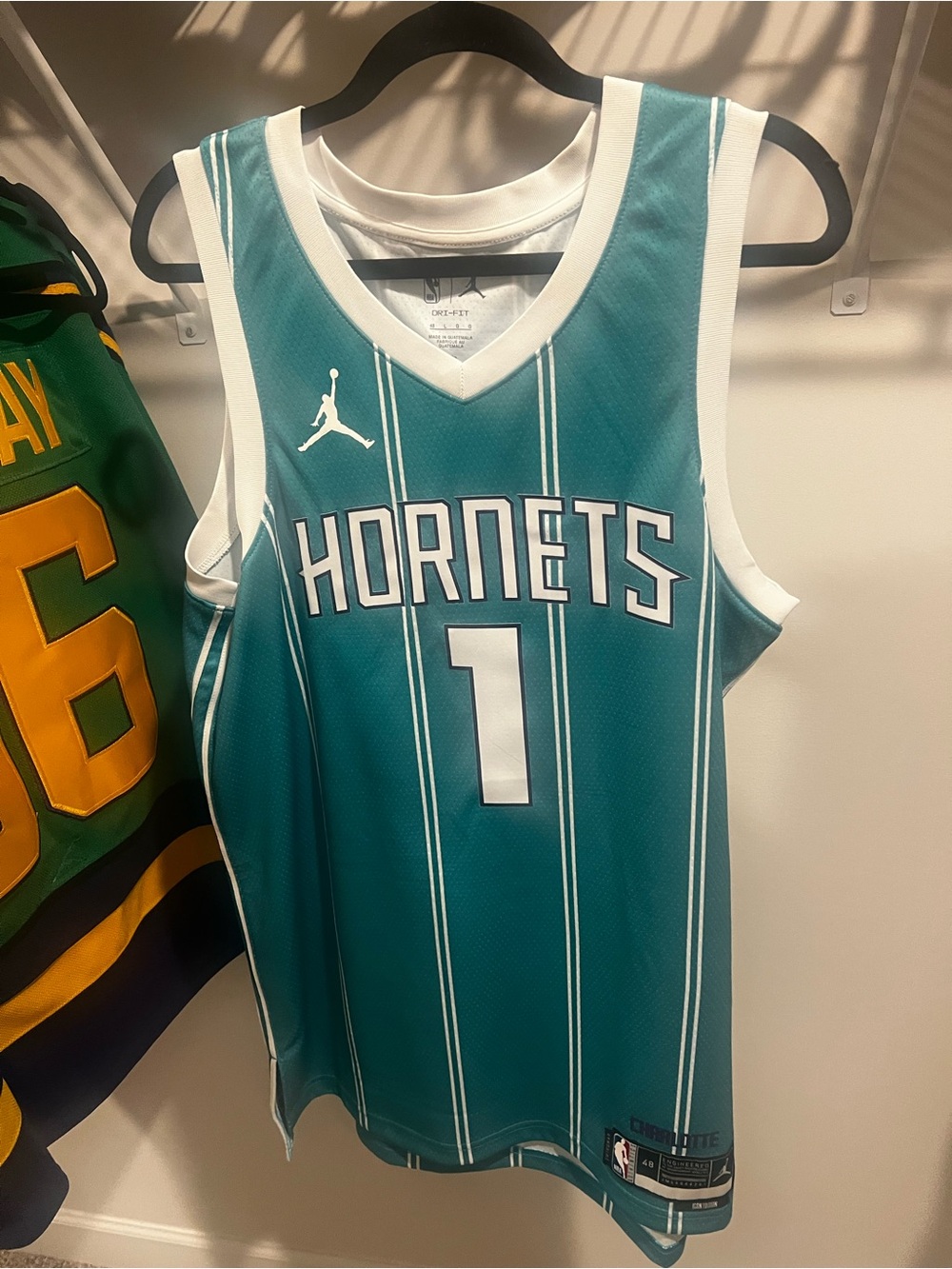 LaMelo Ball Charlotte Hornets #1 Teal Basketball Jersey